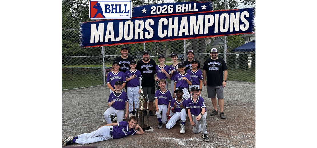 2026 Majors Division Champions - Rockies