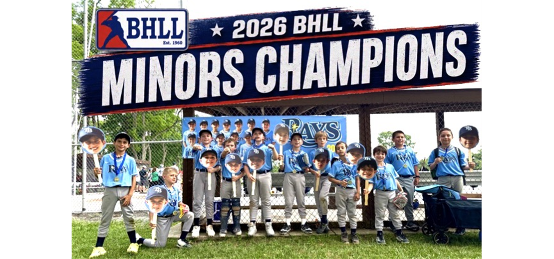 2026 Minors Division Champions - Rays